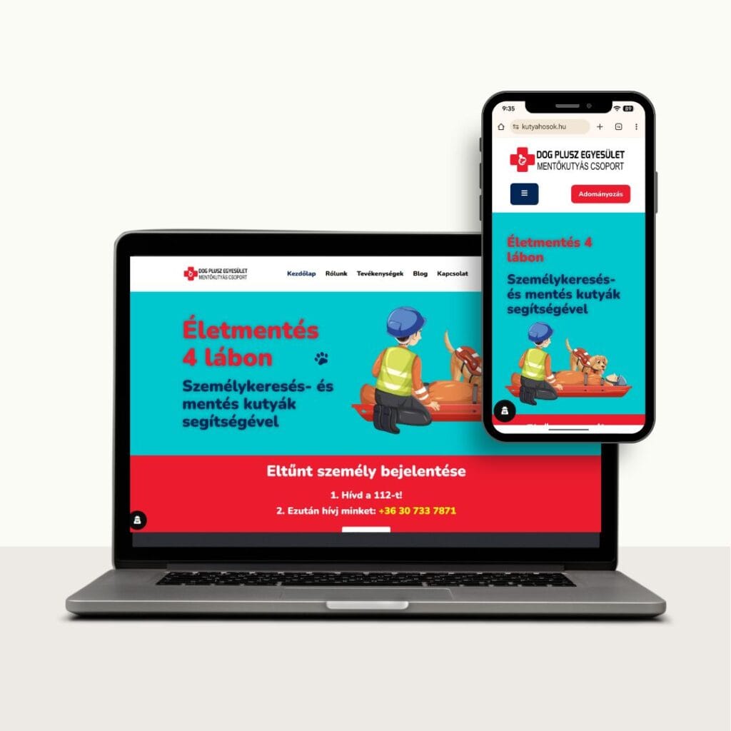 WordPress weboldal készítés