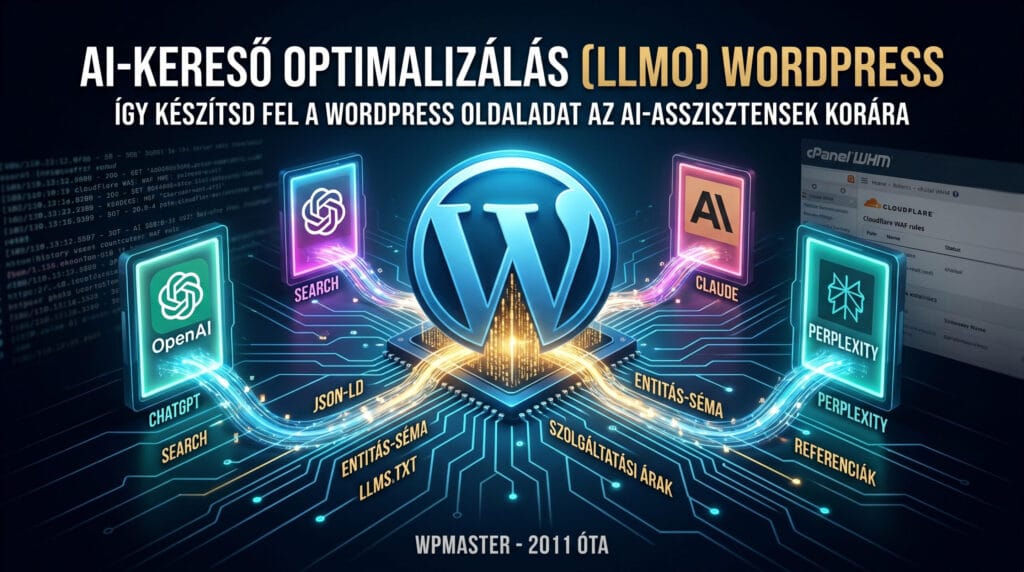 AI-kereső optimalizálás (LLMO) a gyakorlatban: Így készítsd fel a WordPress oldaladat az AI-asszisztensek korára
